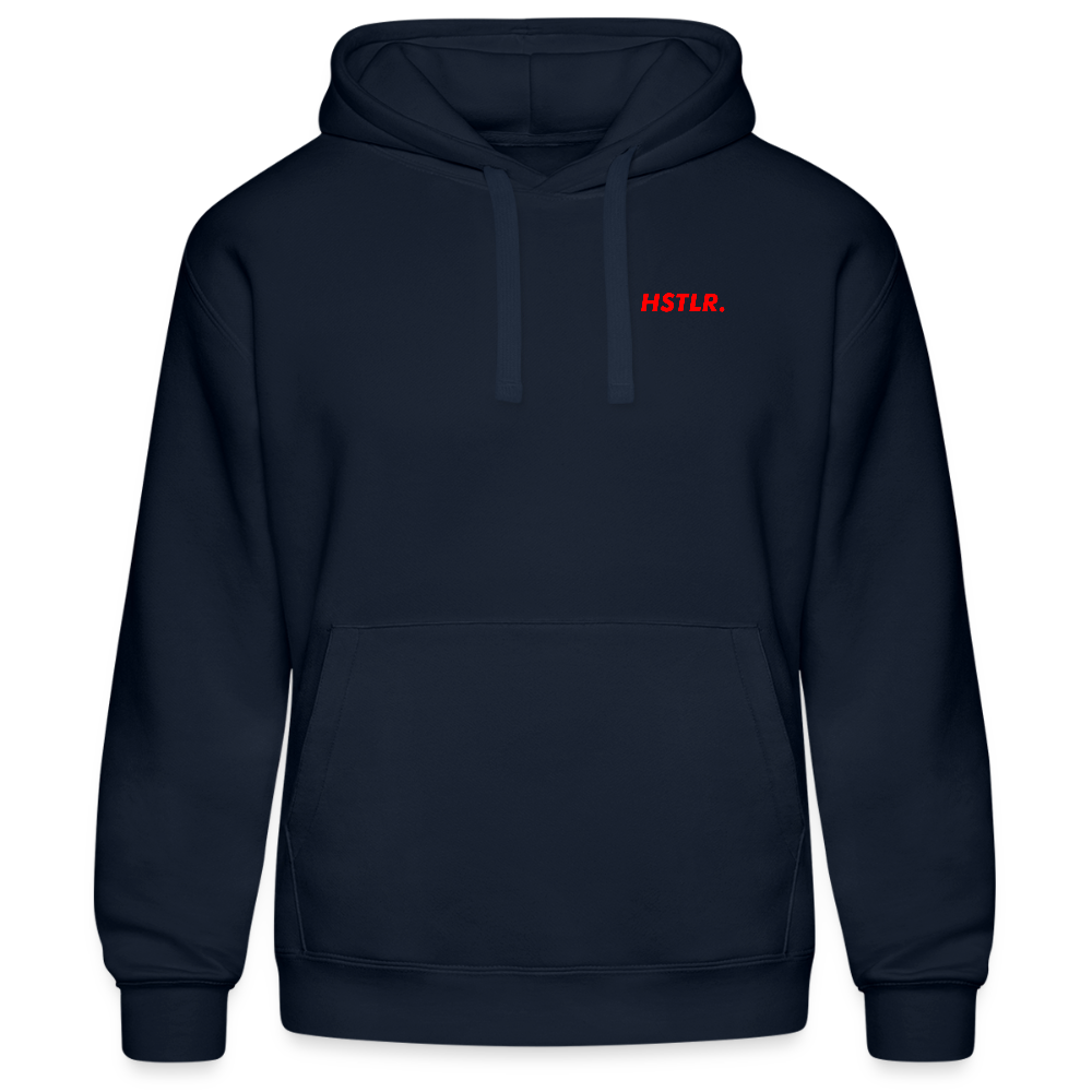 HSTLR. X RUSSELL EL TRANSPARENT HOODIE - navy